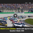 <!-- AddThis Sharing Buttons above -->
                <div class="addthis_toolbox addthis_default_style " addthis:url='http://newstaar.com/watch-nascar-quaker-state-400-online-free-live-video-stream-from-kentucky-speedway/3510851/'   >
                    <a class="addthis_button_facebook_like" fb:like:layout="button_count"></a>
                    <a class="addthis_button_tweet"></a>
                    <a class="addthis_button_pinterest_pinit"></a>
                    <a class="addthis_counter addthis_pill_style"></a>
                </div>The NASCAR Sprint Cup series runs 276 laps over 400.5 miles at the Kentucky Speedway tonight, as TNT viewers tune in on television, and mobile race fans watch the NASCAR Quaker State 400 online via a free live video stream. Allowing more race fans to […]<!-- AddThis Sharing Buttons below -->
                <div class="addthis_toolbox addthis_default_style addthis_32x32_style" addthis:url='http://newstaar.com/watch-nascar-quaker-state-400-online-free-live-video-stream-from-kentucky-speedway/3510851/'  >
                    <a class="addthis_button_preferred_1"></a>
                    <a class="addthis_button_preferred_2"></a>
                    <a class="addthis_button_preferred_3"></a>
                    <a class="addthis_button_preferred_4"></a>
                    <a class="addthis_button_compact"></a>
                    <a class="addthis_counter addthis_bubble_style"></a>
                </div>