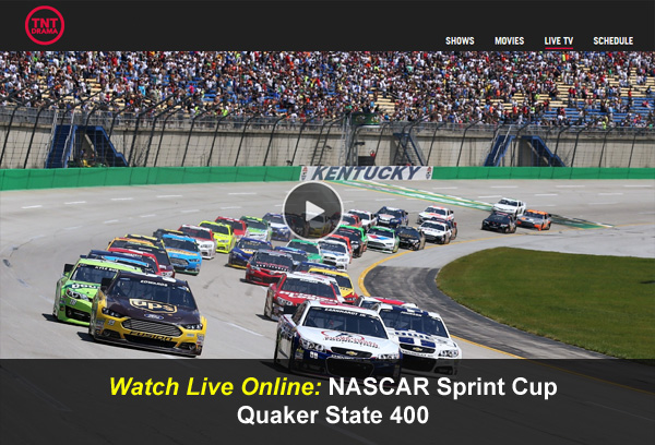 Watch NASCAR Quaker State 400 Online – Free Live Video Stream from Kentucky Speedway