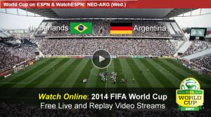 Watch FIFA World Cup Online Free Live Video Stream Netherlands-Argentina Semi Final Match