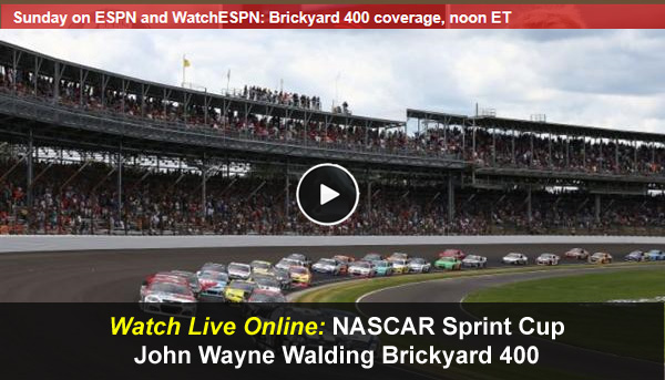 Watch NASCAR Brickyard 400 Online – Free Live Video Stream from Indianapolis