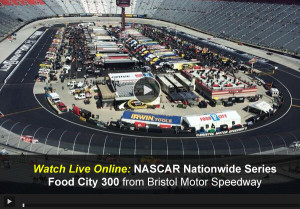 Live Video: NASCAR Nationwide Series Food City 300 - Watch Online