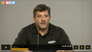 Watch Video: Tony Stewart Speaks to the Press “Expressed Sorrow” over Accident