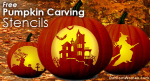Free Online Pumpkin Carving Templates, Stencils, Patterns an Tips Make Jack-o-Lantern Carving Fun and Easy for Halloween