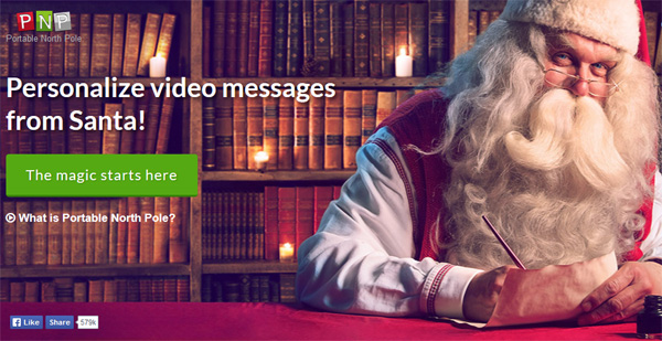 Get a Personalized Video Message from Santa Emailed to your Child