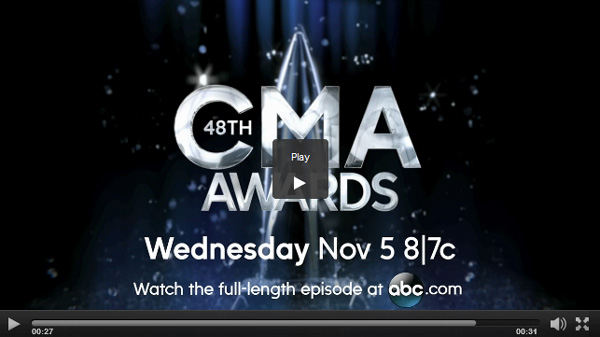 Watch 2014 CMA Awards Online via Live Video Stream