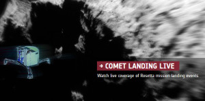Watch Comet Landing Live: Rosetta Spacecraft Online Video Stream from Philea Lander