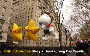 Watch Live: Macy’s Thanksgiving Day Parade Online Video Stream