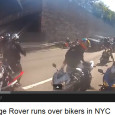 <!-- AddThis Sharing Buttons above -->
                <div class="addthis_toolbox addthis_default_style " addthis:url='https://newstaar.com/millions-watch-video-as-black-range-rover-runs-over-bikers-in-nyc/358731/'   >
                    <a class="addthis_button_facebook_like" fb:like:layout="button_count"></a>
                    <a class="addthis_button_tweet"></a>
                    <a class="addthis_button_pinterest_pinit"></a>
                    <a class="addthis_counter addthis_pill_style"></a>
                </div>A video posted to Youtube shows a black Range Rover running over a group of bikers in New York City recently. The video, filmed by one of the motorcycle riders wearing a helmet camera, has received over 4 million views on Youtube so far. The […]<!-- AddThis Sharing Buttons below -->
                <div class="addthis_toolbox addthis_default_style addthis_32x32_style" addthis:url='https://newstaar.com/millions-watch-video-as-black-range-rover-runs-over-bikers-in-nyc/358731/'  >
                    <a class="addthis_button_preferred_1"></a>
                    <a class="addthis_button_preferred_2"></a>
                    <a class="addthis_button_preferred_3"></a>
                    <a class="addthis_button_preferred_4"></a>
                    <a class="addthis_button_compact"></a>
                    <a class="addthis_counter addthis_bubble_style"></a>
                </div>