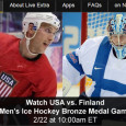 <!-- AddThis Sharing Buttons above -->
                <div class="addthis_toolbox addthis_default_style " addthis:url='https://newstaar.com/watch-olympic-hockey-online-usa-vs-finland-mens-bronze-medal-game-free-live-and-replay-video-streams/359977/'   >
                    <a class="addthis_button_facebook_like" fb:like:layout="button_count"></a>
                    <a class="addthis_button_tweet"></a>
                    <a class="addthis_button_pinterest_pinit"></a>
                    <a class="addthis_counter addthis_pill_style"></a>
                </div>After falling 1-0 to the Canadians on Friday, the USA Men’s Olympic ice hockey team will now face-off with Finland in a fight for 3rd place in the Sochi games. Airing at 10am, viewers can watch the USA-Finland Men’s Hockey bronze medal game online via […]<!-- AddThis Sharing Buttons below -->
                <div class="addthis_toolbox addthis_default_style addthis_32x32_style" addthis:url='https://newstaar.com/watch-olympic-hockey-online-usa-vs-finland-mens-bronze-medal-game-free-live-and-replay-video-streams/359977/'  >
                    <a class="addthis_button_preferred_1"></a>
                    <a class="addthis_button_preferred_2"></a>
                    <a class="addthis_button_preferred_3"></a>
                    <a class="addthis_button_preferred_4"></a>
                    <a class="addthis_button_compact"></a>
                    <a class="addthis_counter addthis_bubble_style"></a>
                </div>