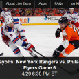 <!-- AddThis Sharing Buttons above -->
                <div class="addthis_toolbox addthis_default_style " addthis:url='https://newstaar.com/watch-nhl-playoffs-new-york-rangers-vs-philadelphia-flyers-online-live-video-stream-of-game-6/3510584/'   >
                    <a class="addthis_button_facebook_like" fb:like:layout="button_count"></a>
                    <a class="addthis_button_tweet"></a>
                    <a class="addthis_button_pinterest_pinit"></a>
                    <a class="addthis_counter addthis_pill_style"></a>
                </div>The NHL Playoffs continue tonight as the New York Rangers head into Game 6 of the Eastern Conference against the Philadelphia Flyers. Hocky fans will tune in to watch the big game tonight and can watch the Ranger-Flyer NHL playoff game online via a live […]<!-- AddThis Sharing Buttons below -->
                <div class="addthis_toolbox addthis_default_style addthis_32x32_style" addthis:url='https://newstaar.com/watch-nhl-playoffs-new-york-rangers-vs-philadelphia-flyers-online-live-video-stream-of-game-6/3510584/'  >
                    <a class="addthis_button_preferred_1"></a>
                    <a class="addthis_button_preferred_2"></a>
                    <a class="addthis_button_preferred_3"></a>
                    <a class="addthis_button_preferred_4"></a>
                    <a class="addthis_button_compact"></a>
                    <a class="addthis_counter addthis_bubble_style"></a>
                </div>