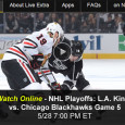 <!-- AddThis Sharing Buttons above -->
                <div class="addthis_toolbox addthis_default_style " addthis:url='https://newstaar.com/blackhawks-kings-watch-nhl-playoffs-game-5-online-via-free-live-video-stream/3510717/'   >
                    <a class="addthis_button_facebook_like" fb:like:layout="button_count"></a>
                    <a class="addthis_button_tweet"></a>
                    <a class="addthis_button_pinterest_pinit"></a>
                    <a class="addthis_counter addthis_pill_style"></a>
                </div>With a chance to close out the series and head into the Stanley Cup finals, the LA Kings head to Chicago tonight to take on the Blackhawks in game 5 of the Western Conference finals. For NHL playoff fans away from a TV, its free […]<!-- AddThis Sharing Buttons below -->
                <div class="addthis_toolbox addthis_default_style addthis_32x32_style" addthis:url='https://newstaar.com/blackhawks-kings-watch-nhl-playoffs-game-5-online-via-free-live-video-stream/3510717/'  >
                    <a class="addthis_button_preferred_1"></a>
                    <a class="addthis_button_preferred_2"></a>
                    <a class="addthis_button_preferred_3"></a>
                    <a class="addthis_button_preferred_4"></a>
                    <a class="addthis_button_compact"></a>
                    <a class="addthis_counter addthis_bubble_style"></a>
                </div>