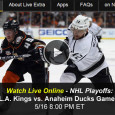 <!-- AddThis Sharing Buttons above -->
                <div class="addthis_toolbox addthis_default_style " addthis:url='https://newstaar.com/watch-kings-ducks-online-nhl-playoff-game-7-western-conference-live-video-stream/3510657/'   >
                    <a class="addthis_button_facebook_like" fb:like:layout="button_count"></a>
                    <a class="addthis_button_tweet"></a>
                    <a class="addthis_button_pinterest_pinit"></a>
                    <a class="addthis_counter addthis_pill_style"></a>
                </div>After tying up the Western Conference series 3-3 with a win Wednesday night, the LA Kings forced a final game 7 with the Anaheim Ducks. While television audiences tune in to NBCSN on Friday night, mobile fans can watch the NHL Playoff game 7 between […]<!-- AddThis Sharing Buttons below -->
                <div class="addthis_toolbox addthis_default_style addthis_32x32_style" addthis:url='https://newstaar.com/watch-kings-ducks-online-nhl-playoff-game-7-western-conference-live-video-stream/3510657/'  >
                    <a class="addthis_button_preferred_1"></a>
                    <a class="addthis_button_preferred_2"></a>
                    <a class="addthis_button_preferred_3"></a>
                    <a class="addthis_button_preferred_4"></a>
                    <a class="addthis_button_compact"></a>
                    <a class="addthis_counter addthis_bubble_style"></a>
                </div>