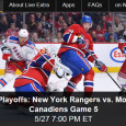 <!-- AddThis Sharing Buttons above -->
                <div class="addthis_toolbox addthis_default_style " addthis:url='https://newstaar.com/watch-online-rangers-canadiens-game-5-live-stream-of-nhl-playoffs/3510714/'   >
                    <a class="addthis_button_facebook_like" fb:like:layout="button_count"></a>
                    <a class="addthis_button_tweet"></a>
                    <a class="addthis_button_pinterest_pinit"></a>
                    <a class="addthis_counter addthis_pill_style"></a>
                </div>With a 3-1 lead in the series the New York Rangers look to close out the 7 game series with a win tonight over the Montreal Canadiens. Airing on NBCSN for television viewers, NHL Playoff fans can also watch the Rangers-Canadiens game 5 online via […]<!-- AddThis Sharing Buttons below -->
                <div class="addthis_toolbox addthis_default_style addthis_32x32_style" addthis:url='https://newstaar.com/watch-online-rangers-canadiens-game-5-live-stream-of-nhl-playoffs/3510714/'  >
                    <a class="addthis_button_preferred_1"></a>
                    <a class="addthis_button_preferred_2"></a>
                    <a class="addthis_button_preferred_3"></a>
                    <a class="addthis_button_preferred_4"></a>
                    <a class="addthis_button_compact"></a>
                    <a class="addthis_counter addthis_bubble_style"></a>
                </div>