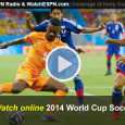 <!-- AddThis Sharing Buttons above -->
                <div class="addthis_toolbox addthis_default_style " addthis:url='https://newstaar.com/watch-world-cup-soccer-online-free-live-video-stream-of-2014-fifa-matches-from-brazil/3510804/'   >
                    <a class="addthis_button_facebook_like" fb:like:layout="button_count"></a>
                    <a class="addthis_button_tweet"></a>
                    <a class="addthis_button_pinterest_pinit"></a>
                    <a class="addthis_counter addthis_pill_style"></a>
                </div>After some exciting opening rounds, the soccer action from Brazil continues with complete coverage both on television and streaming online. ESPN has been broadcasting game and letting fans watch the 2014 FIFA World Cup online via a free live video stream. Today, ABC will also […]<!-- AddThis Sharing Buttons below -->
                <div class="addthis_toolbox addthis_default_style addthis_32x32_style" addthis:url='https://newstaar.com/watch-world-cup-soccer-online-free-live-video-stream-of-2014-fifa-matches-from-brazil/3510804/'  >
                    <a class="addthis_button_preferred_1"></a>
                    <a class="addthis_button_preferred_2"></a>
                    <a class="addthis_button_preferred_3"></a>
                    <a class="addthis_button_preferred_4"></a>
                    <a class="addthis_button_compact"></a>
                    <a class="addthis_counter addthis_bubble_style"></a>
                </div>