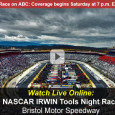 <!-- AddThis Sharing Buttons above -->
                <div class="addthis_toolbox addthis_default_style " addthis:url='https://newstaar.com/watch-nascar-irwin-tools-night-race-online-free-live-video-stream-from-bristol/3511007/'   >
                    <a class="addthis_button_facebook_like" fb:like:layout="button_count"></a>
                    <a class="addthis_button_tweet"></a>
                    <a class="addthis_button_pinterest_pinit"></a>
                    <a class="addthis_counter addthis_pill_style"></a>
                </div>Tonight, under the lights at the Bristol Motor Speedway, NASCAR drivers in the Sprint Cup Series will race 500 laps covering 266.5 miles around the Bullring in the Irwin Tools Night Race. The race airs on ABC television at 7:30pm eastern while mobile viewers can […]<!-- AddThis Sharing Buttons below -->
                <div class="addthis_toolbox addthis_default_style addthis_32x32_style" addthis:url='https://newstaar.com/watch-nascar-irwin-tools-night-race-online-free-live-video-stream-from-bristol/3511007/'  >
                    <a class="addthis_button_preferred_1"></a>
                    <a class="addthis_button_preferred_2"></a>
                    <a class="addthis_button_preferred_3"></a>
                    <a class="addthis_button_preferred_4"></a>
                    <a class="addthis_button_compact"></a>
                    <a class="addthis_counter addthis_bubble_style"></a>
                </div>