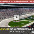 <!-- AddThis Sharing Buttons above -->
                <div class="addthis_toolbox addthis_default_style " addthis:url='https://newstaar.com/watch-nascar-aaa-texas-500-online-live-video-stream-of-sprint-cup-race/3511338/'   >
                    <a class="addthis_button_facebook_like" fb:like:layout="button_count"></a>
                    <a class="addthis_button_tweet"></a>
                    <a class="addthis_button_pinterest_pinit"></a>
                    <a class="addthis_counter addthis_pill_style"></a>
                </div>The Texas Motor Speedway is home to the continued chase for the Sprint Cup as NASCAR drivers gather in the AAA Texas 500. With critical points on the line, top drivers will battle for position as fans tune in on ESPN and also watch the […]<!-- AddThis Sharing Buttons below -->
                <div class="addthis_toolbox addthis_default_style addthis_32x32_style" addthis:url='https://newstaar.com/watch-nascar-aaa-texas-500-online-live-video-stream-of-sprint-cup-race/3511338/'  >
                    <a class="addthis_button_preferred_1"></a>
                    <a class="addthis_button_preferred_2"></a>
                    <a class="addthis_button_preferred_3"></a>
                    <a class="addthis_button_preferred_4"></a>
                    <a class="addthis_button_compact"></a>
                    <a class="addthis_counter addthis_bubble_style"></a>
                </div>