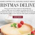 <!-- AddThis Sharing Buttons above -->
                <div class="addthis_toolbox addthis_default_style " addthis:url='https://newstaar.com/omaha-steaks-still-offering-christmas-delivery-discounts-and-free-cheesecake/3511504/'   >
                    <a class="addthis_button_facebook_like" fb:like:layout="button_count"></a>
                    <a class="addthis_button_tweet"></a>
                    <a class="addthis_button_pinterest_pinit"></a>
                    <a class="addthis_counter addthis_pill_style"></a>
                </div>Still shopping for last minute Christmas gifts and looking for great deals? The good news, according to Omaha Steaks, is that there is still time to order a gift basket or package in time for Christmas delivery. What’s more, Omaha Steaks is currently offering up […]<!-- AddThis Sharing Buttons below -->
                <div class="addthis_toolbox addthis_default_style addthis_32x32_style" addthis:url='https://newstaar.com/omaha-steaks-still-offering-christmas-delivery-discounts-and-free-cheesecake/3511504/'  >
                    <a class="addthis_button_preferred_1"></a>
                    <a class="addthis_button_preferred_2"></a>
                    <a class="addthis_button_preferred_3"></a>
                    <a class="addthis_button_preferred_4"></a>
                    <a class="addthis_button_compact"></a>
                    <a class="addthis_counter addthis_bubble_style"></a>
                </div>